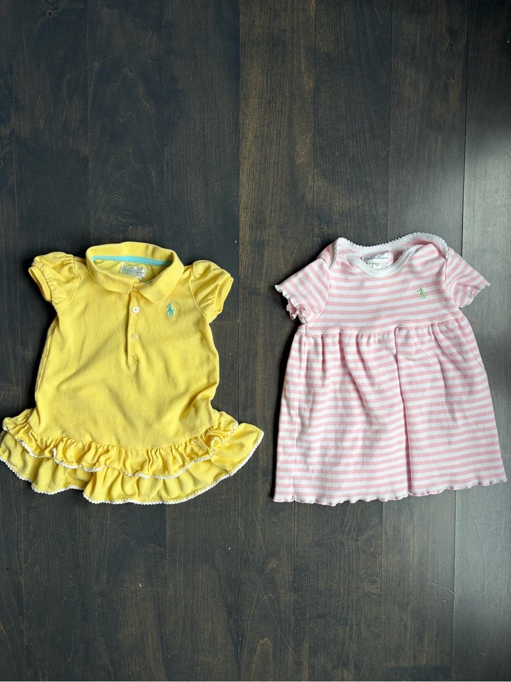 Ralph Lauren Set of 2 Dresses Size 6 months